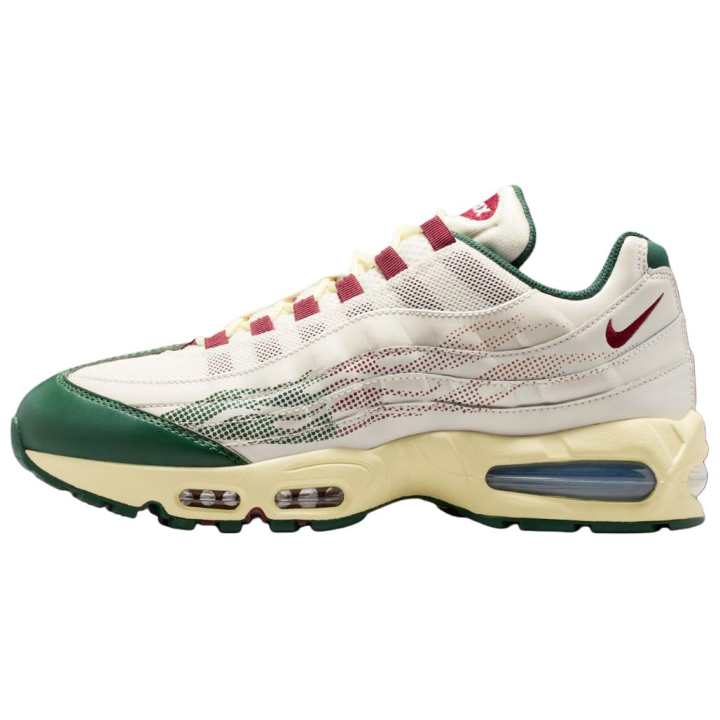 Nike Nike Air Max 95 Running Shoes Men's White Green
