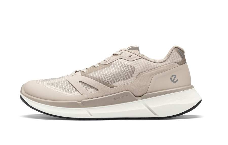 Ecco Ecco Casual Shoes Men's Low Top Warm Beige Brown