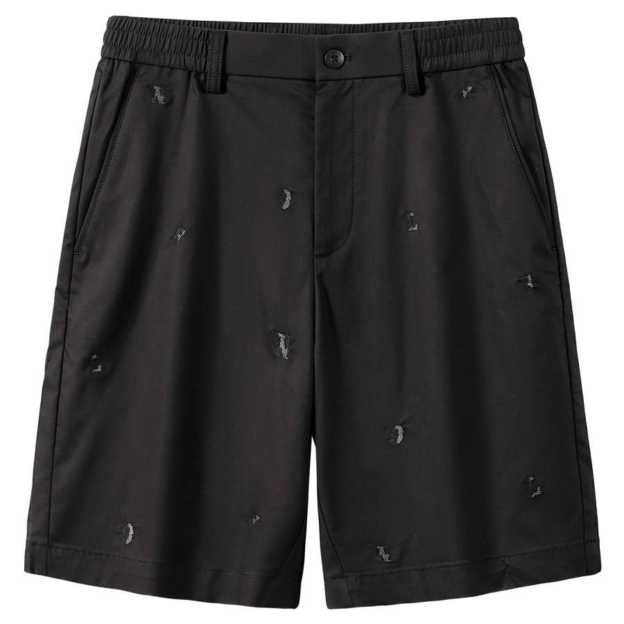 SEPTWOLVES SEPTWOLVES Casual Shorts Men's Black