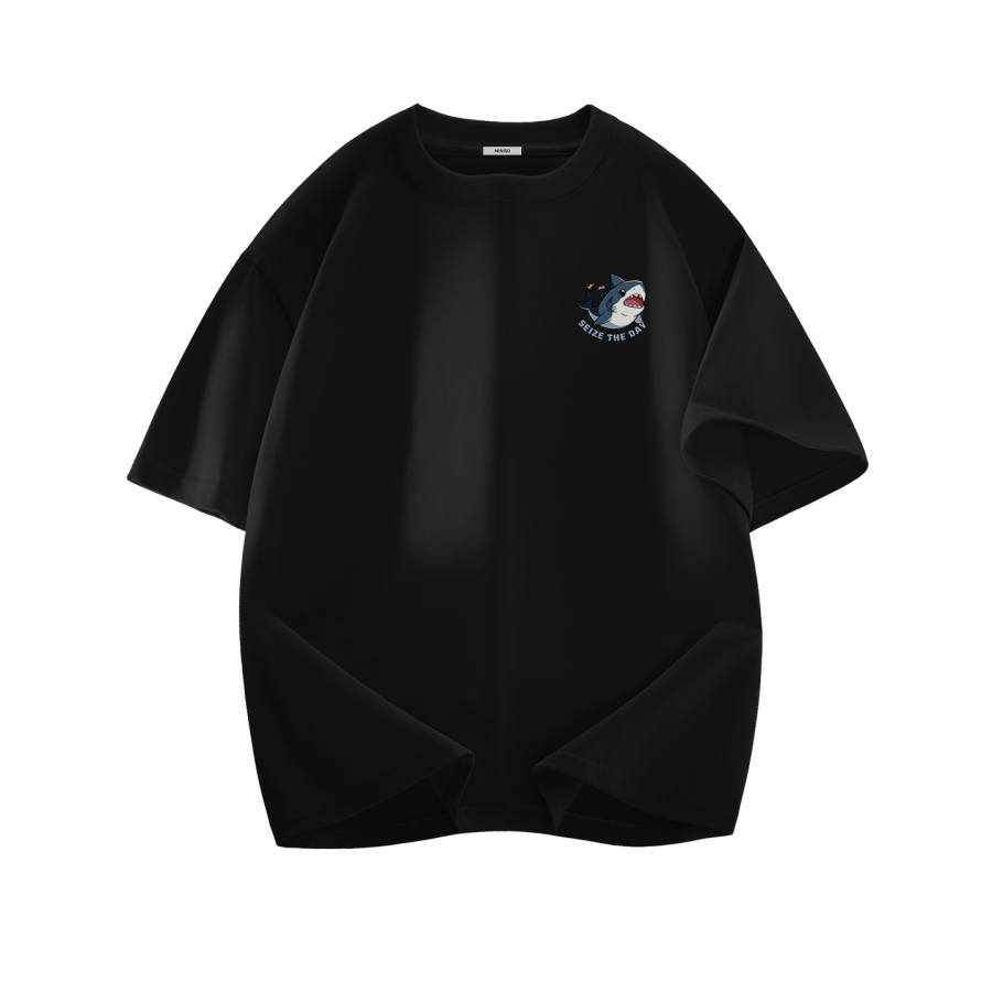 MINISO T Shirts Unisex Crew Neck Moderate Straight Fit