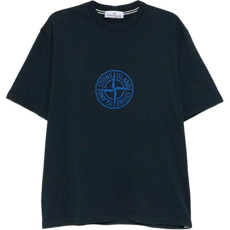 Stone Island Compass Printed Regular-Fit T-Shirt