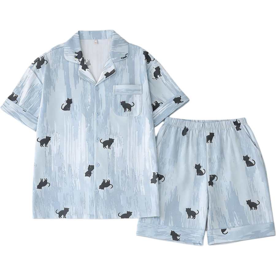 Cotton Gene Cotton Gene Men's Pajama Sets