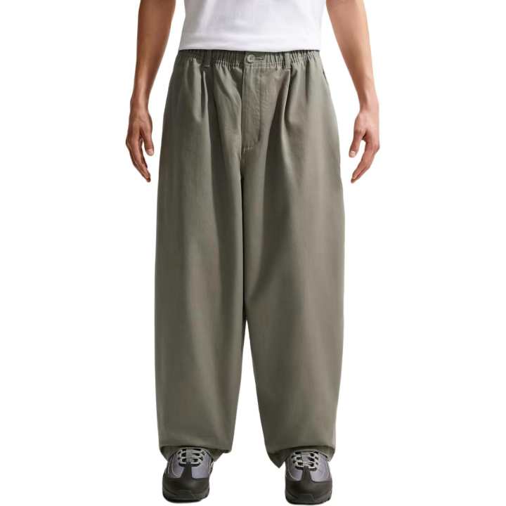 Nike Nike Casual Pants Men's Silver Sage Green/White Moderate Wide Leg Pants