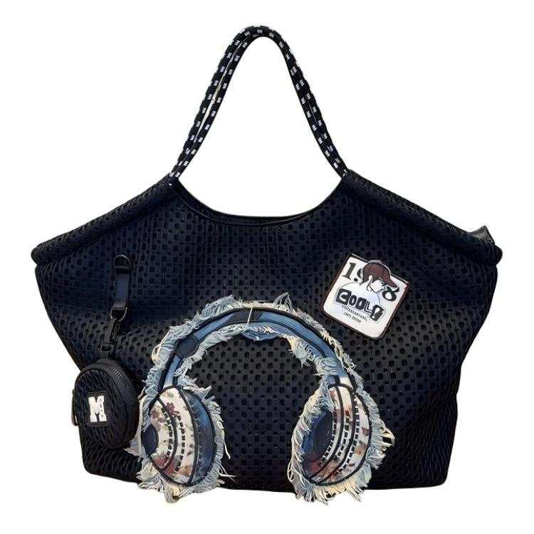 PAYOT PAYOT Mesh Handbag Women's Black