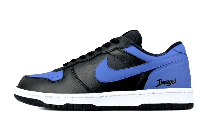 Nike Nike Big Skateboard Shoes Men's Low Top Blue Purple