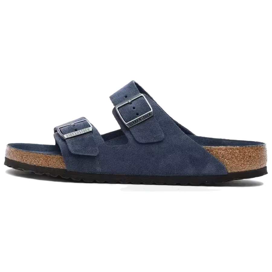 Birkenstock Arizona buckle suede sandals