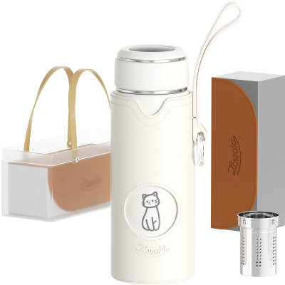Zowoki Insulated Cup 480ml 316 Stainless Steel Liner White