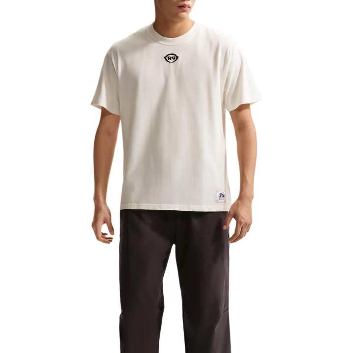 Nike Nike T Shirts Men's Ecru Crew Neck Moderate