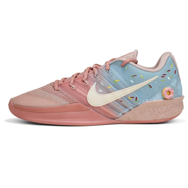 Nike Nike Sabrina 3 Basketball Shoes Unisex Low Top Blue Pink