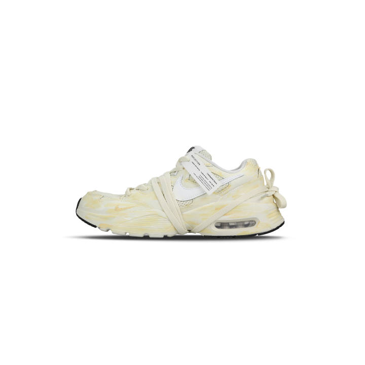 Nike Nike Air Max Fusion Abrasion Resistant Slip Resistant Low top Running Shoes Unisex Ecru