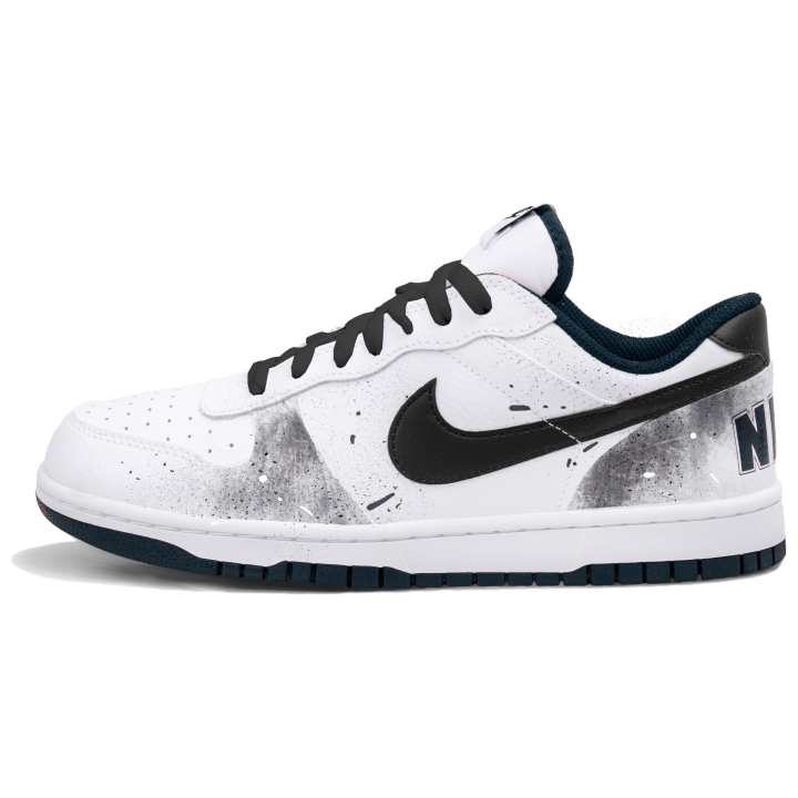 Nike Nike Big Low top Skateboard Shoes Unisex White Black