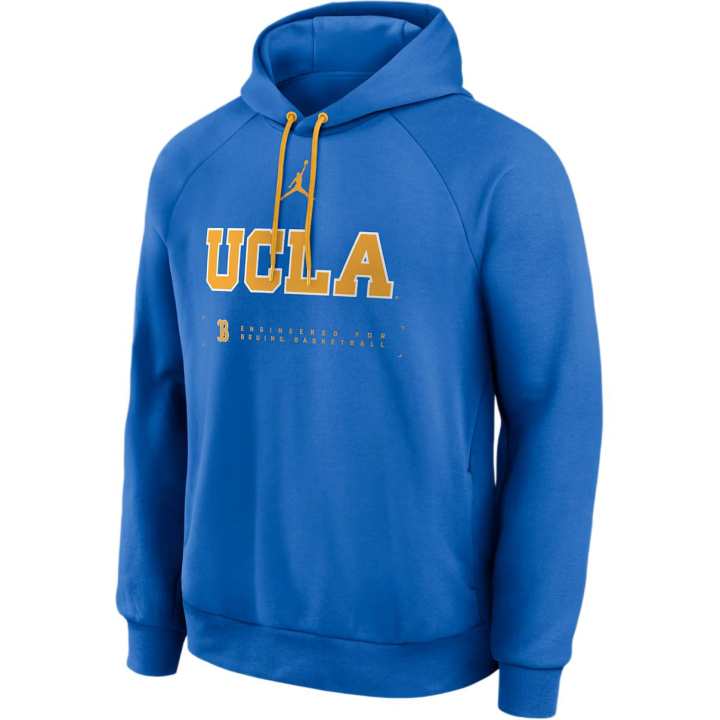 Jordan Jordan Ucla Courtside Basketball Practice Men's Jordan Brand Dri-FIT Pullover Hoodie