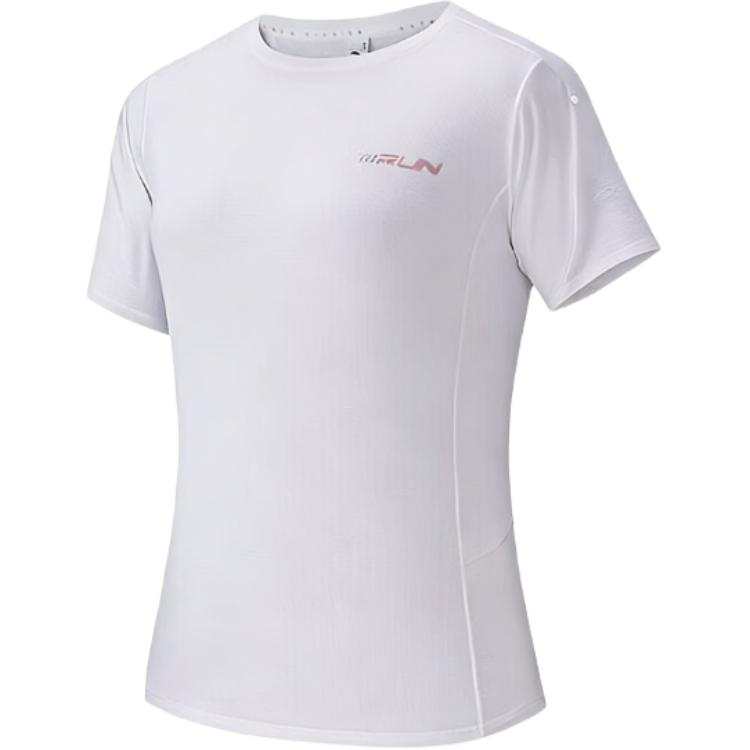 ANTA Running Collection Quick Dry T Shirts Women's White Moderate