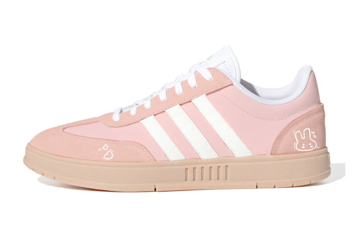 Adidas Adidas Gradas Peach Milk Rabbit Low top Skateboard Shoes Unisex Pink