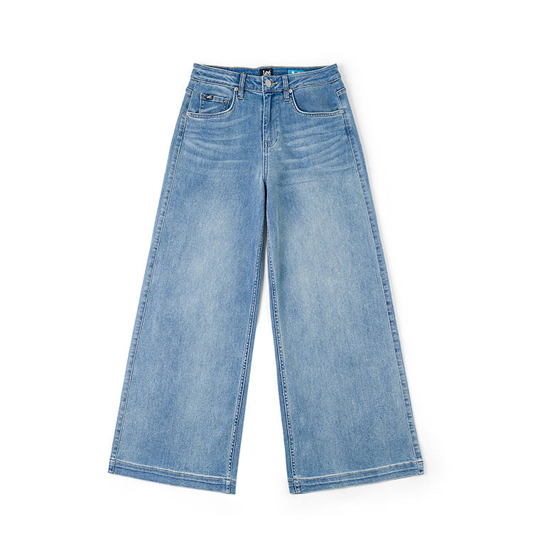 Lee Lee Jeans Women's Light Blue Thin Straight Fit Pants