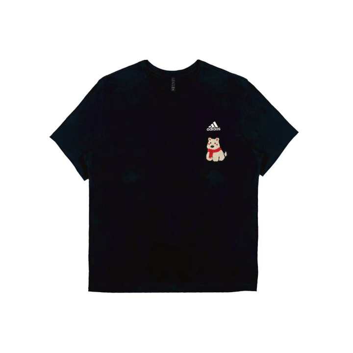 Adidas Adidas MUST HAVES T Shirts Unisex Black Crew Neck Moderate