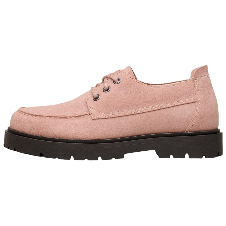 Birkenstock Casual Leather Shoes Women's Low Top Pink