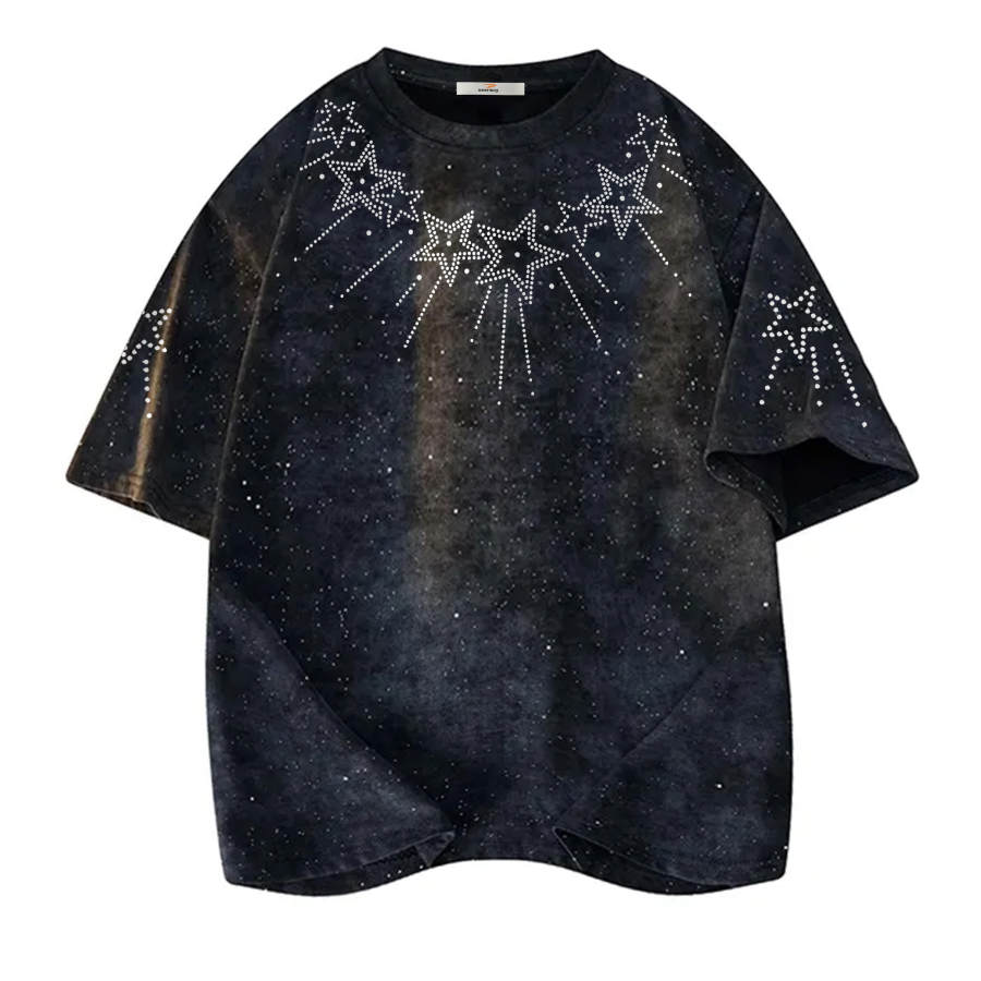 DEERWAY T Shirts Unisex Crew Neck Moderate Straight Fit