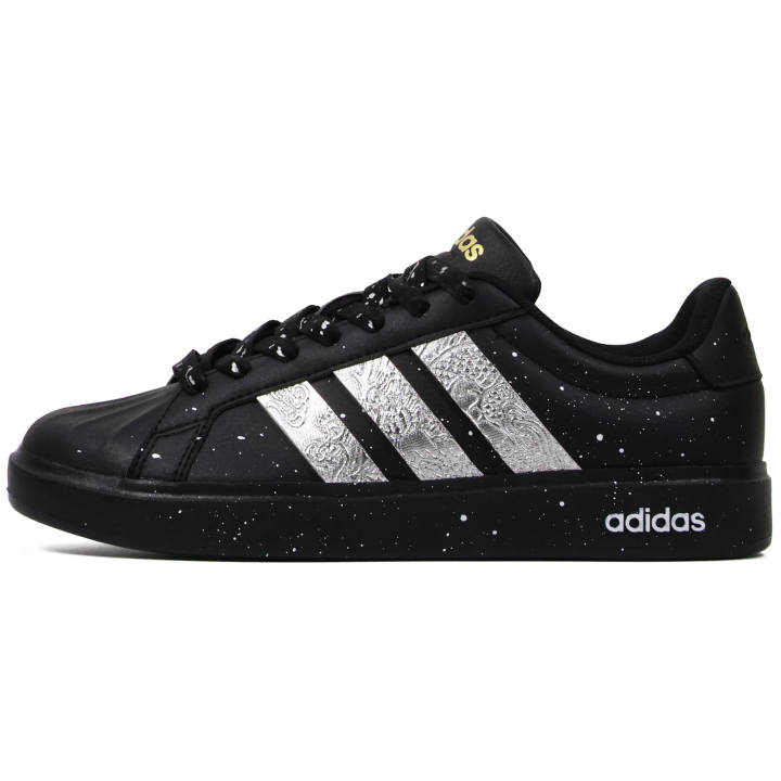 Adidas Adidas STREETTALK Low top Skateboard Shoes Unisex Black Silver