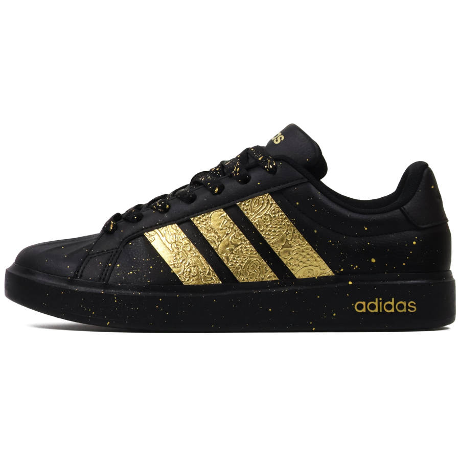Adidas Adidas STREETTALK Low top Skateboard Shoes Unisex Black Gold