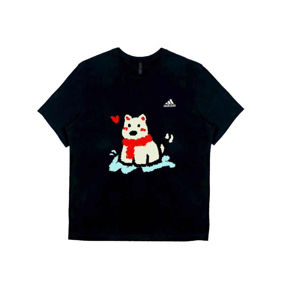 Adidas Adidas MUST HAVES T Shirts Unisex Black Crew Neck Moderate