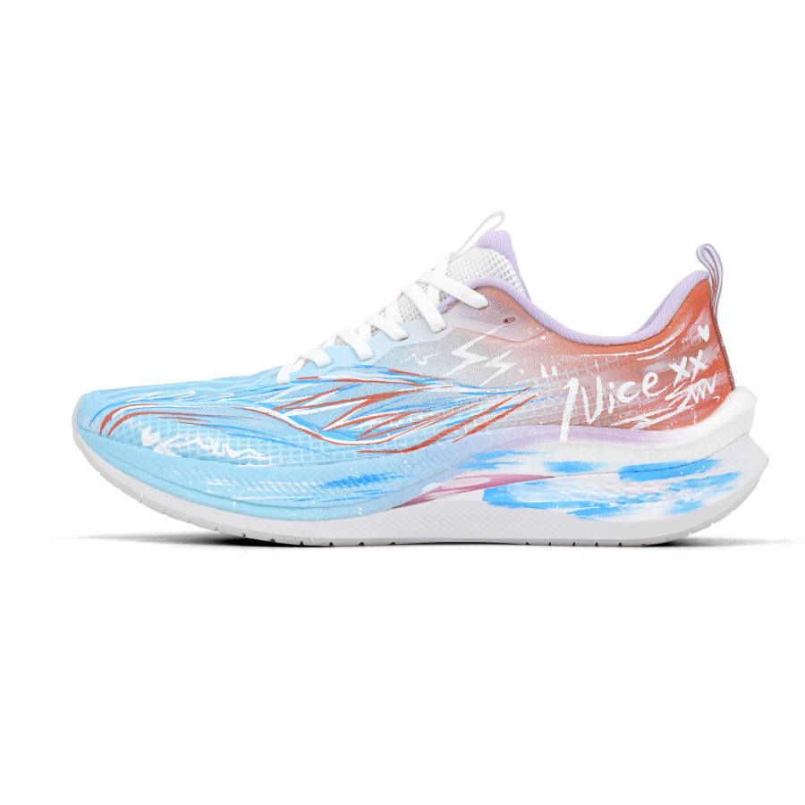 Li-Ning Li Ning Red Hare 7 Pro Running Shoes Unisex Low Top Blue/Orange/White