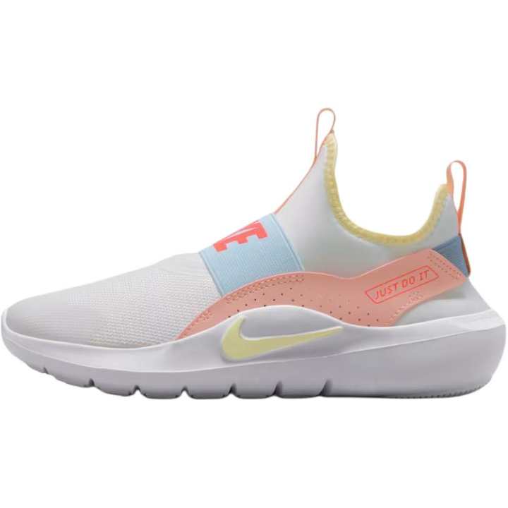 Nike Nike Flex Runner 4 Low top Running Shoes White Orange Unisex