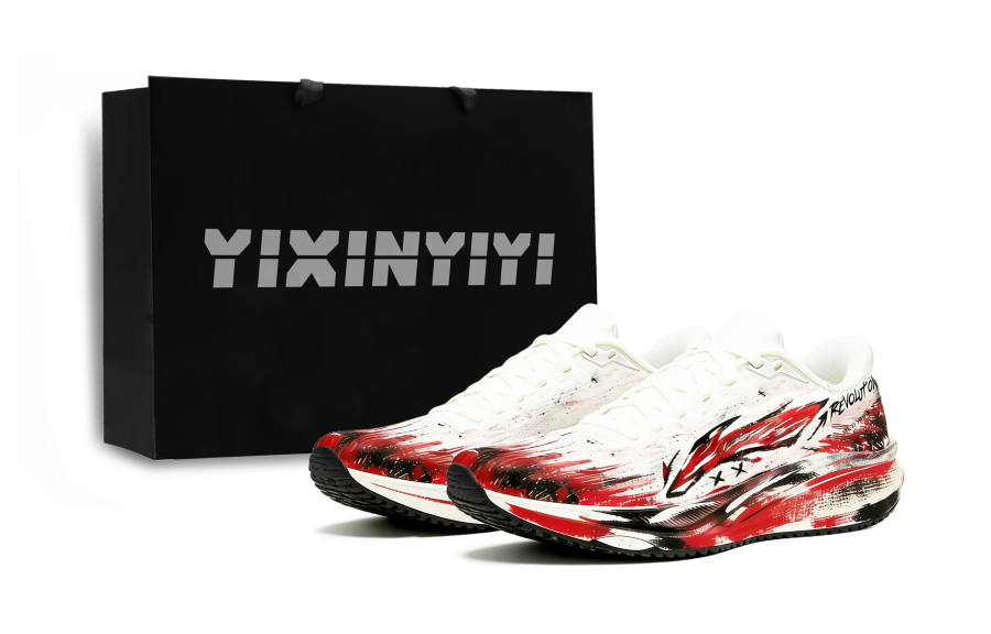 Li-Ning Li Ning Red Hare 9 Cushioning Rebound Abrasion Resistant Lightweight Breathable Slip Resistant Low top Running Shoes