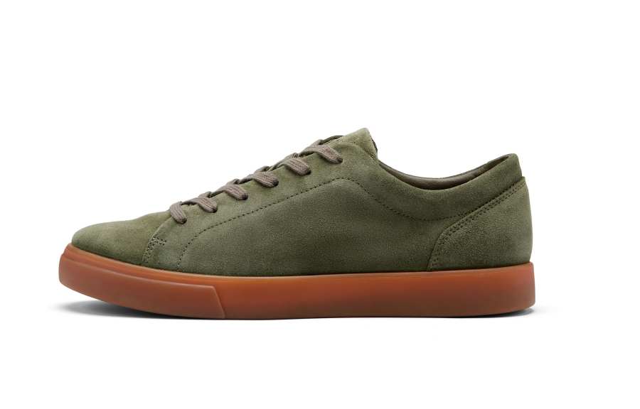 Ecco Ecco German Army Trainers Men's Low Top Green