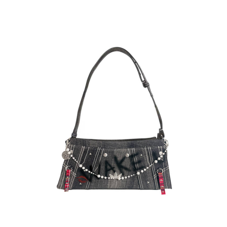 Adidas Originals Polyester Shoulder Bag Regular Women's Black