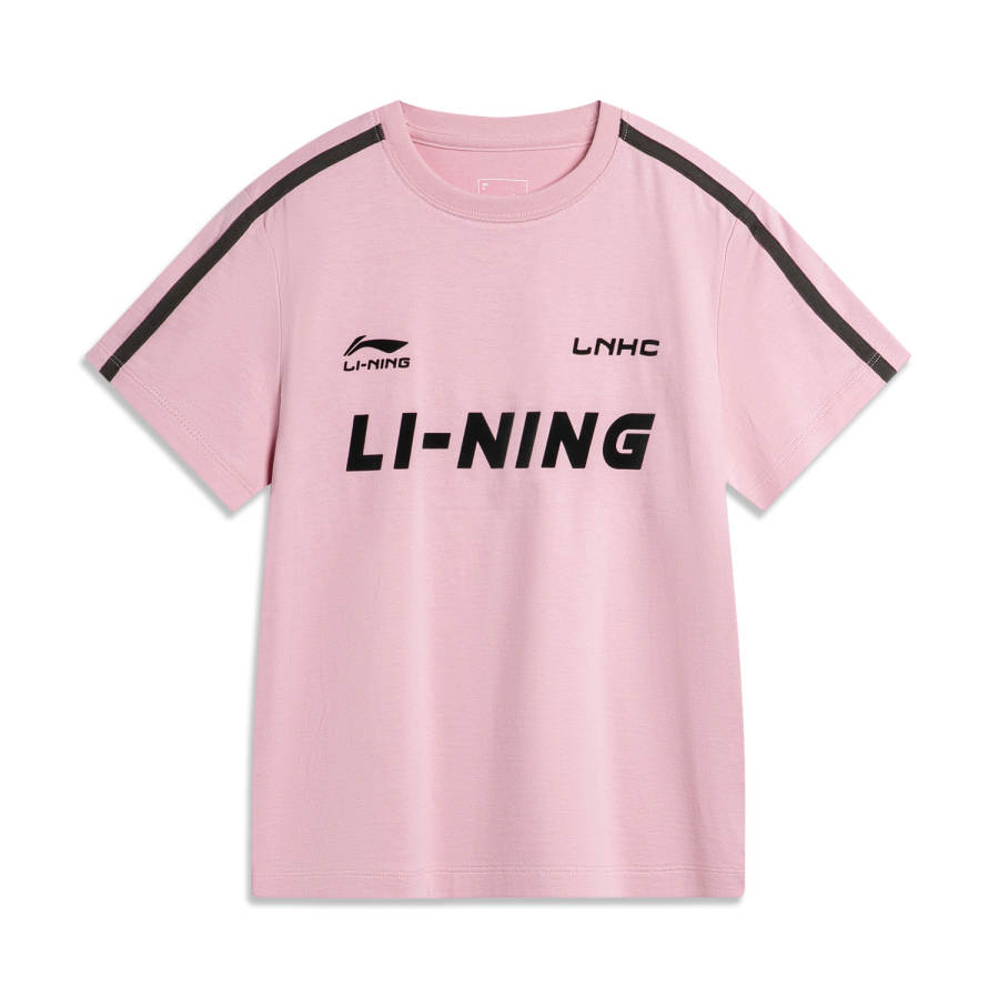 Li-Ning Li Ning T Shirt Women's Sheer Pink