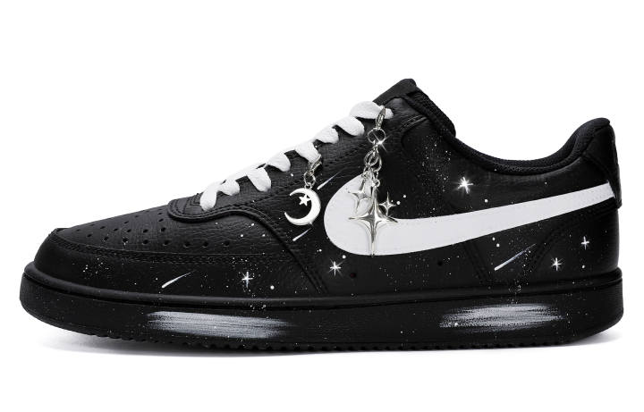 Nike Nike Court Vision Skateboard Shoes Men's Low Top White