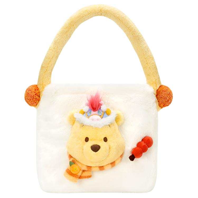 Disney 2026 Spring Festival Winnie The Pooh And Friends Fabric Tote Bag, Shoulder Bag Regular Unisex Multicolor