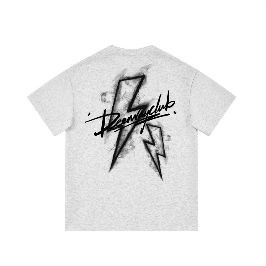 DEERWAY T Shirts Unisex Crew Neck Moderate Straight Fit