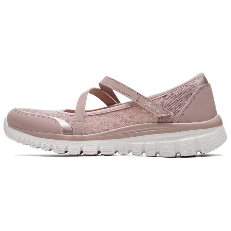 Skechers Modern Comfort Textile, Synthetic Leather Platform Mary Jane Shoes Women's