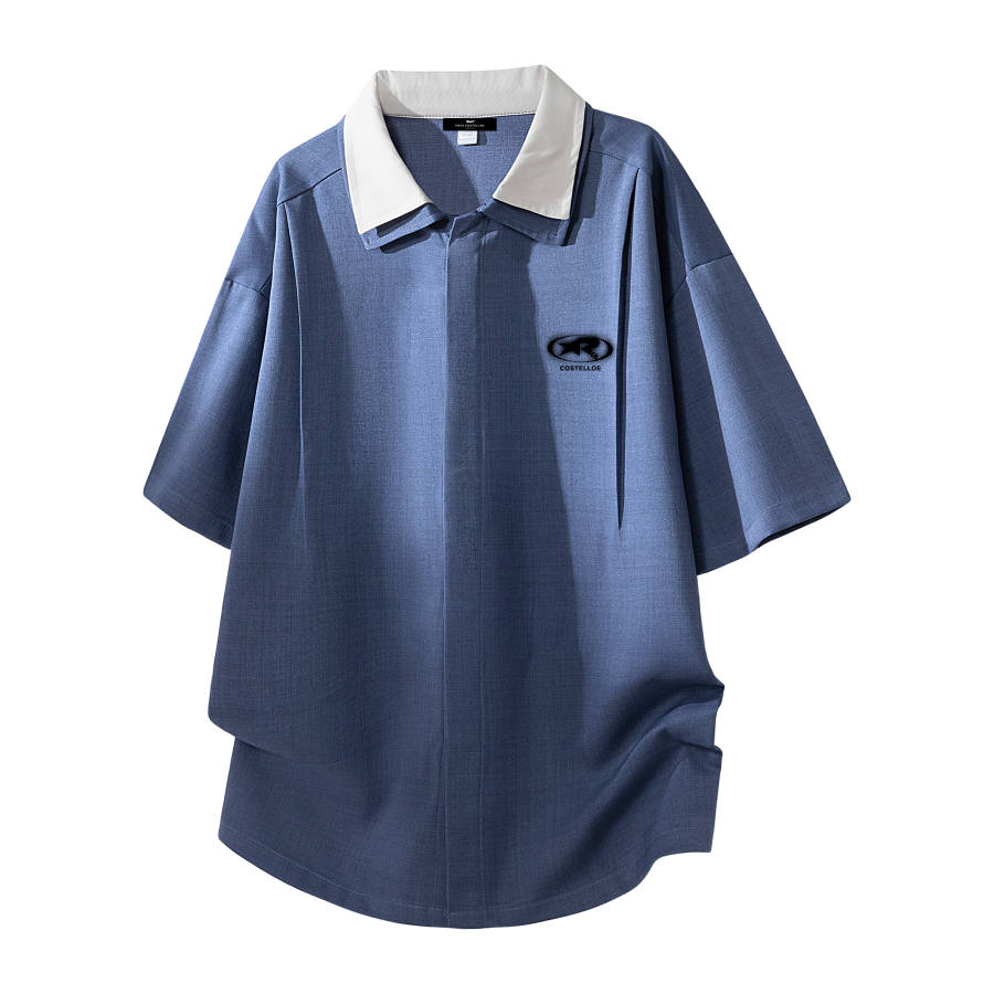 PAUL COSTELLOE T Shirts Unisex Polo Collar Moderate