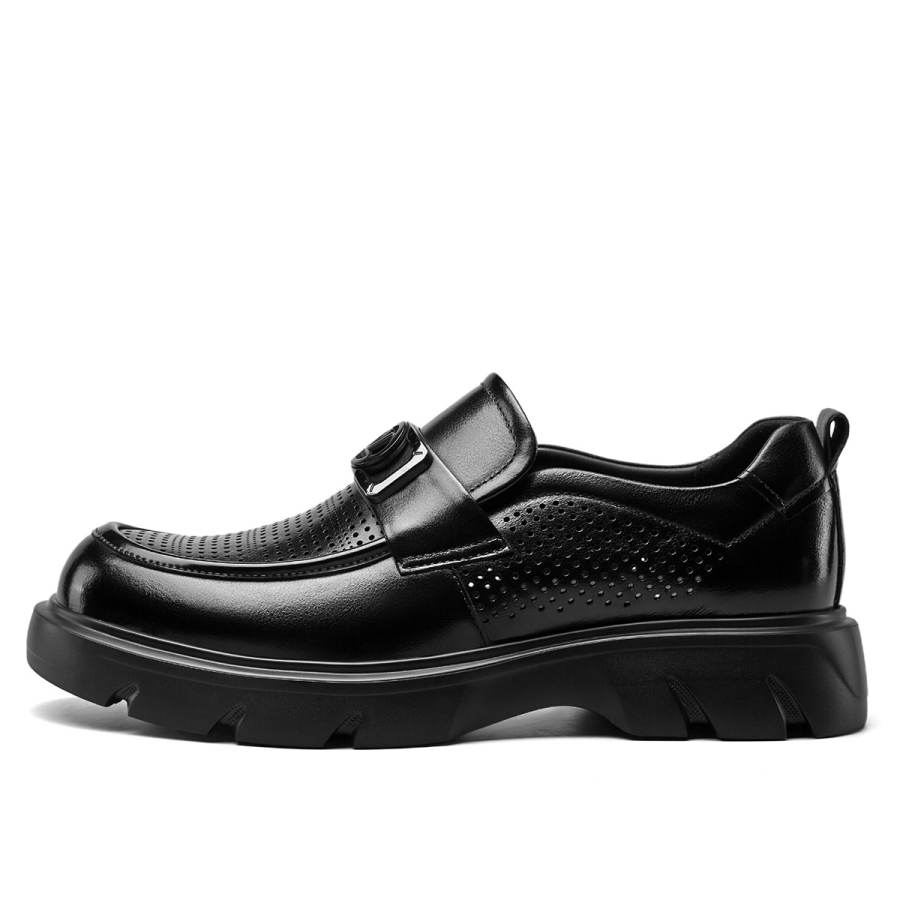 YEARCON YEARCON Cow Leather Loafers Men's