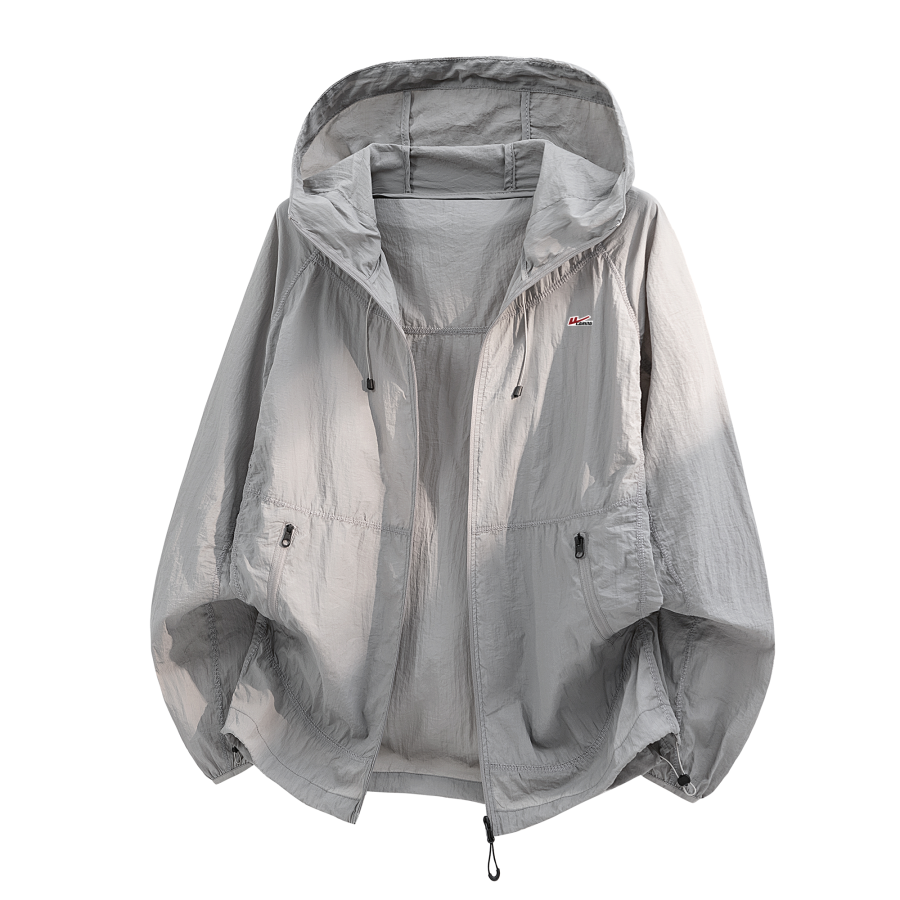 WARRIOR Sun Protection Clothing Unisex Hooded Thin Straight Fit