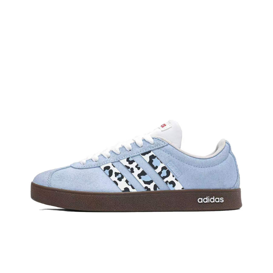 Adidas Adidas VL COURT 2.0 Abrasion Resistant Slip Resistant Low top Skateboard Shoes Unisex Blue