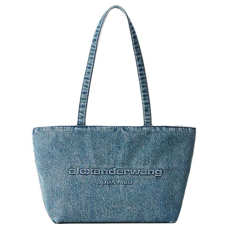 Alexander Wang Fabric Shoulder Bag Medium Women's Indigo