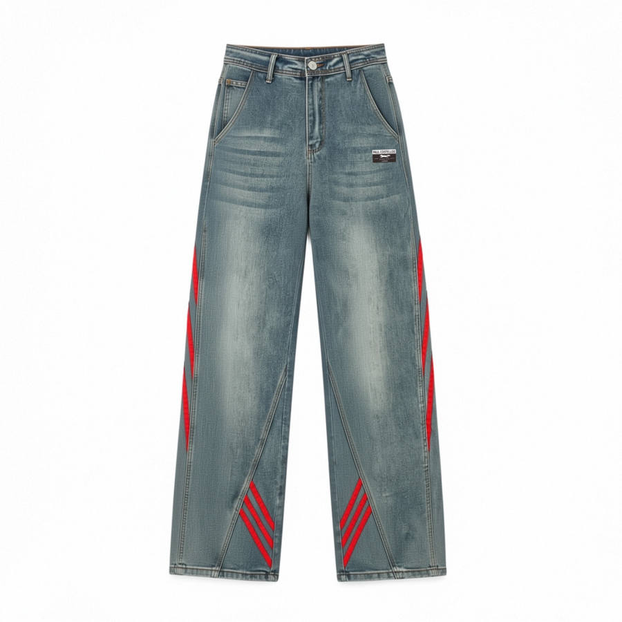 PAUL COSTELLOE Jeans Unisex Blue Thin Scimitar Pants