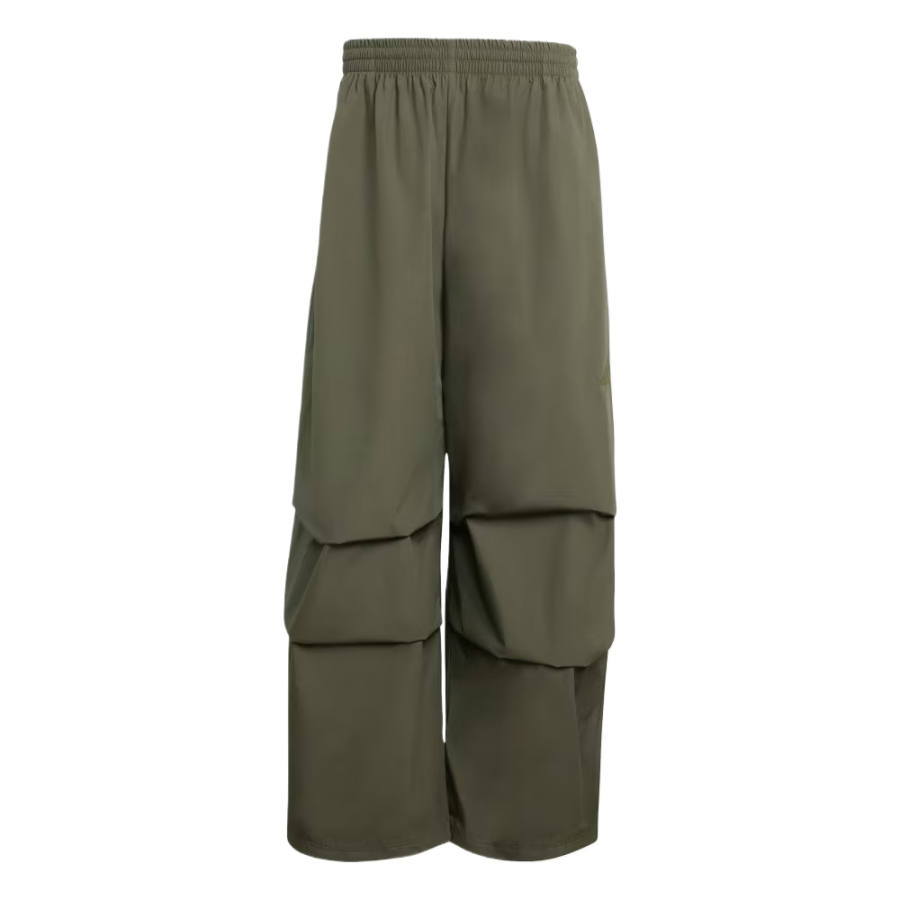 Adidas Adidas Casual Pants Men's Olive Green Moderate Straight Fit Pants