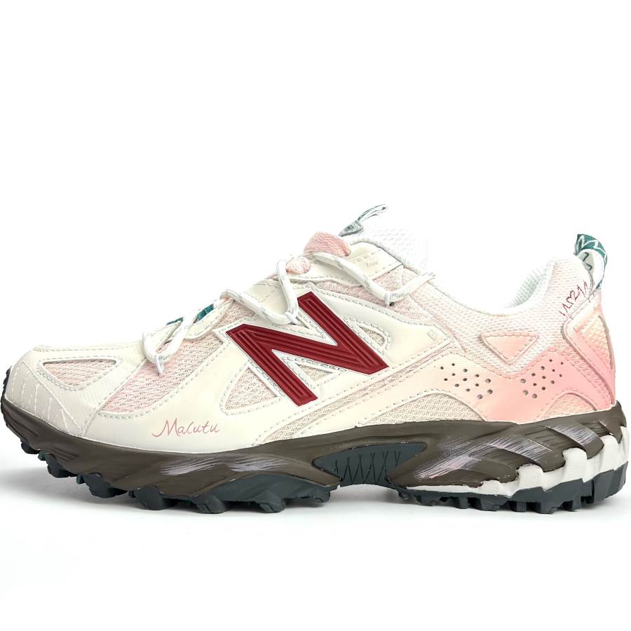 New Balance New Balance 610T Fabric Cushioning Abrasion Resistant Slip Resistant Low top Outdoor Shoes Unisex Cherry Blossom Pink