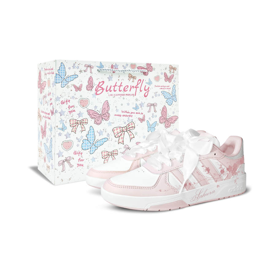 Adidas Adidas COURTBEAT Skateboard Shoes Unisex Low Top White