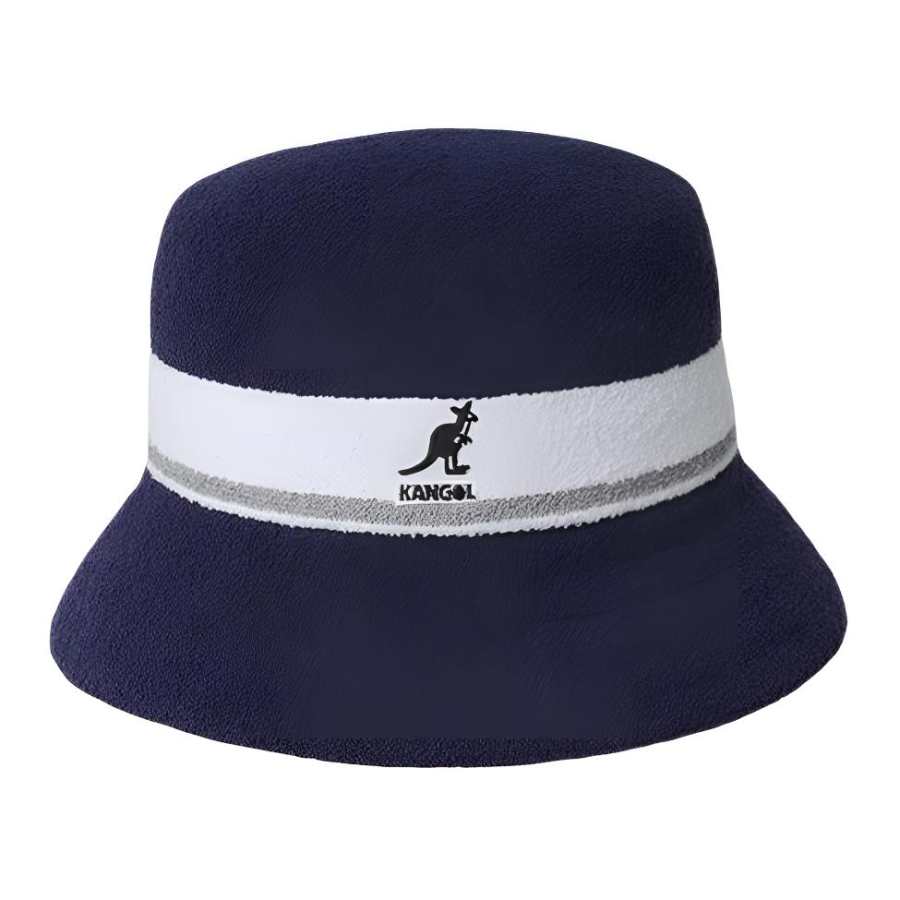 KANGOL KANGOL Bucket Hats Unisex Blue Purple