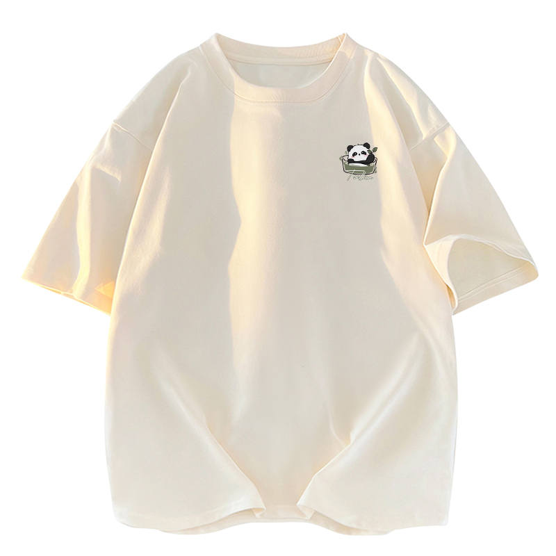 Tonlion T Shirts Unisex Crew Neck Moderate Straight Fit