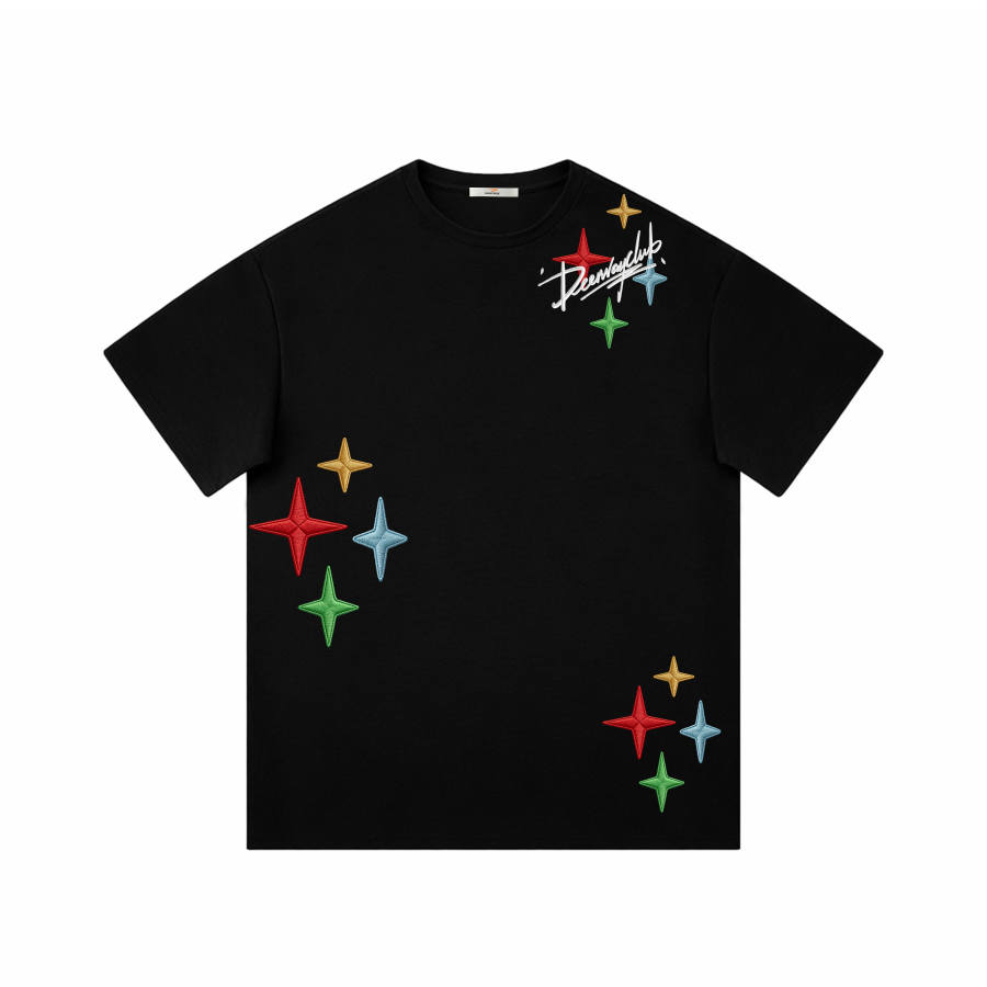 DEERWAY T Shirts Unisex Crew Neck Moderate Straight Fit