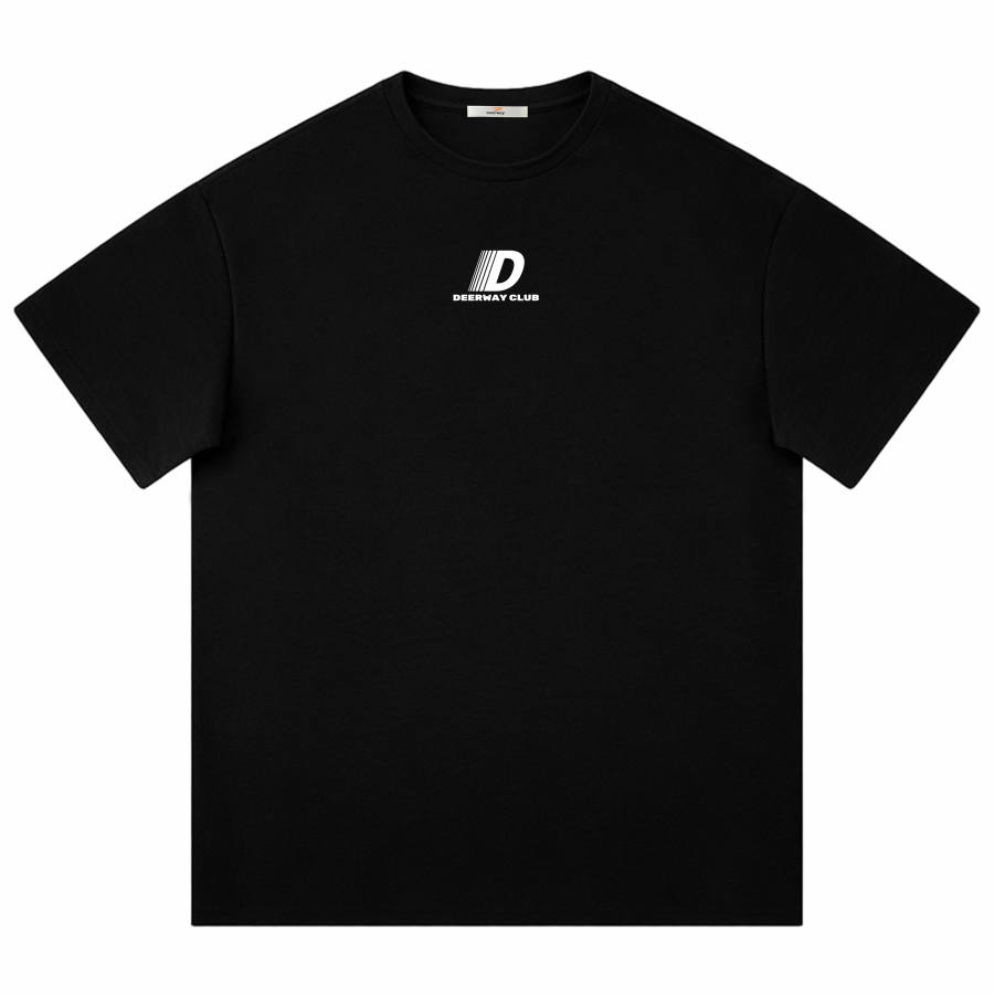 DEERWAY T Shirts Unisex Crew Neck Moderate Straight Fit