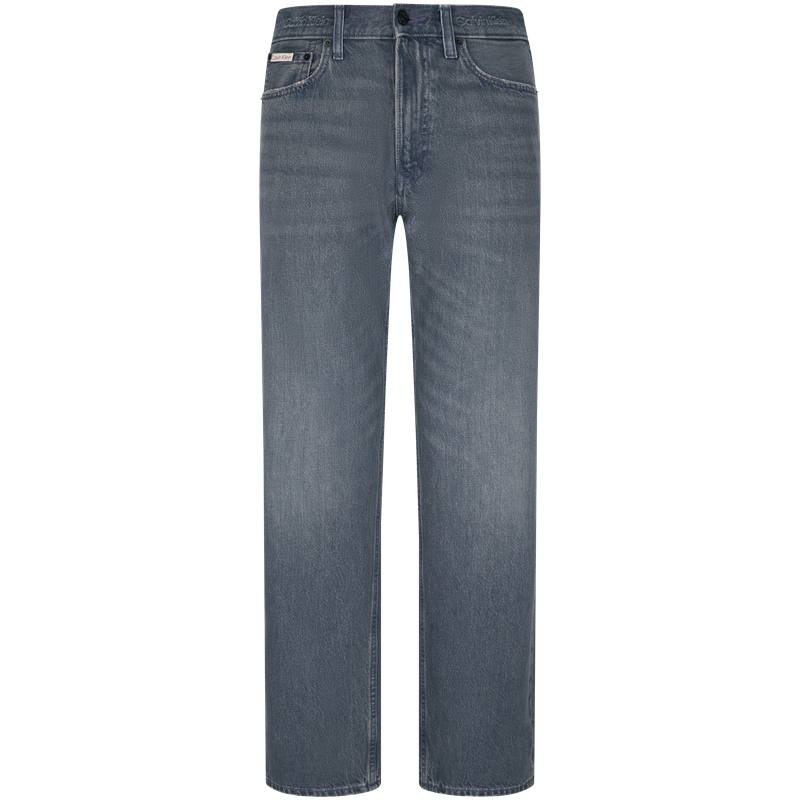 Calvin Klein Jeans Men's SCO Denim Black Gray Moderate Straight Fit Pants