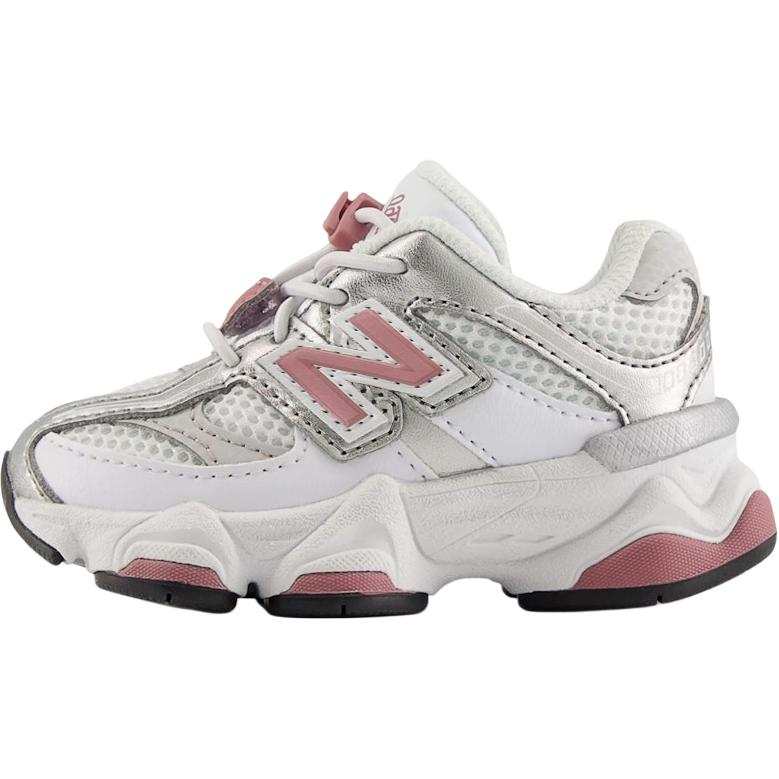 New Balance New Balance NB 9060 Comfortable Low top Toddler Shoes Silver White Infant And Toddler